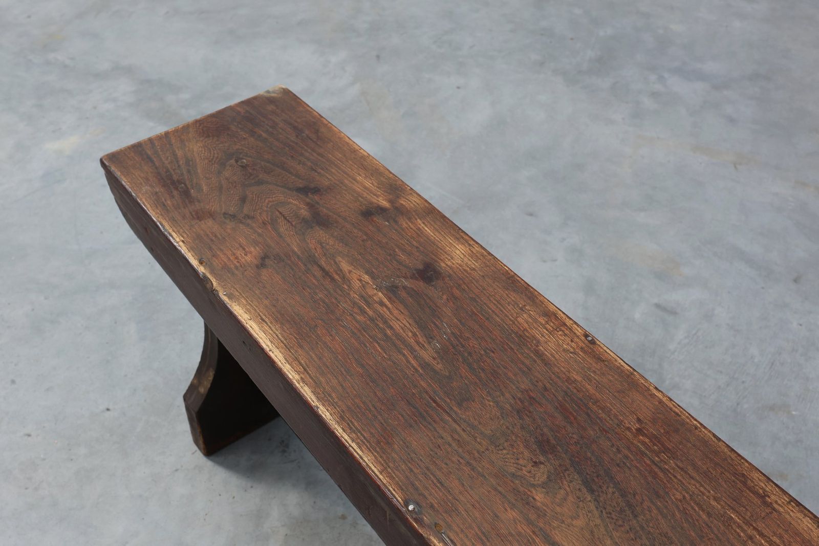 Rustic Wooden Bench In The Style Of Wabi Sabi, France, 1900s photo 1041.0