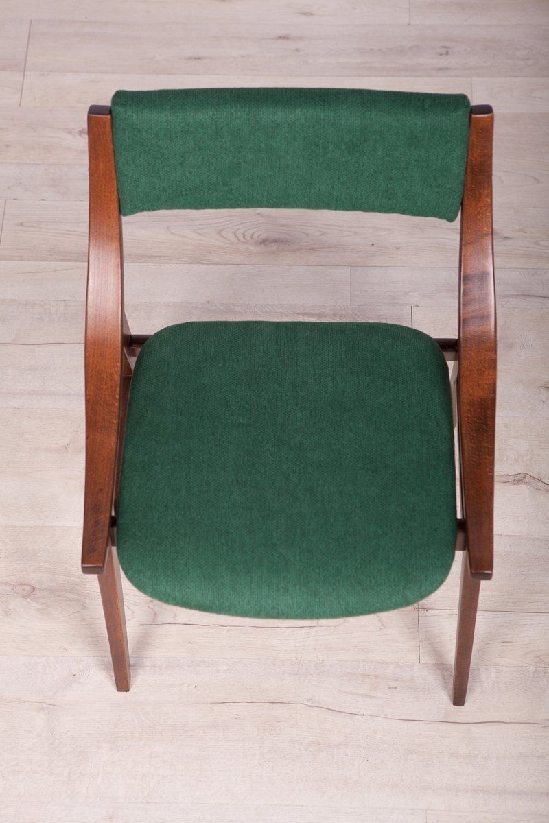 Polish Ski Jumper Dining Chairs From Zamojska Furniture Factory, 1970s, Set Of 4 photo buy