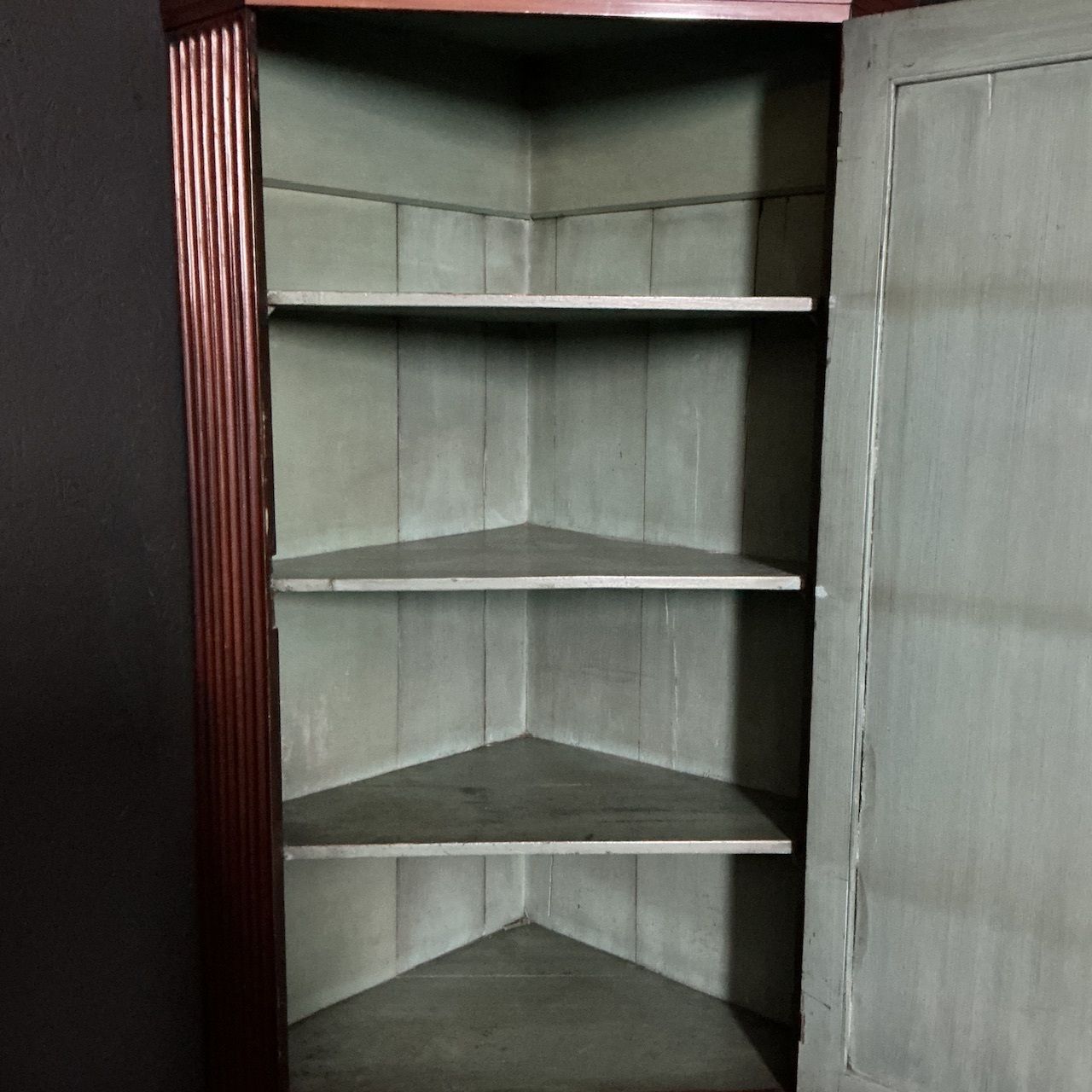 Dental Corner Cupboard, 1900s, Walnut photo vinterior