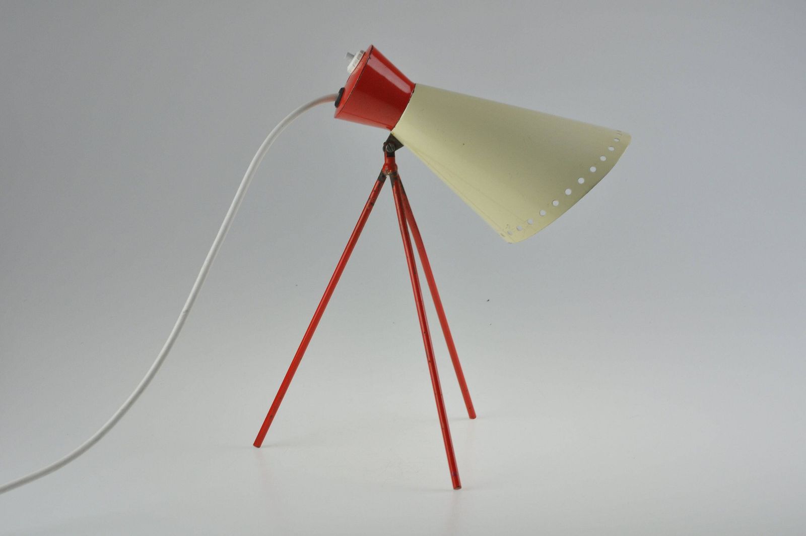 Napako Desk Lamp, Stilnovo Lamp, Napako Lamp, Napako Lamp 1618, Josef Hurka Lamp, Mid Century Lamp, Mid Century Lighting, Hurka, Napako 1618 photo for sale