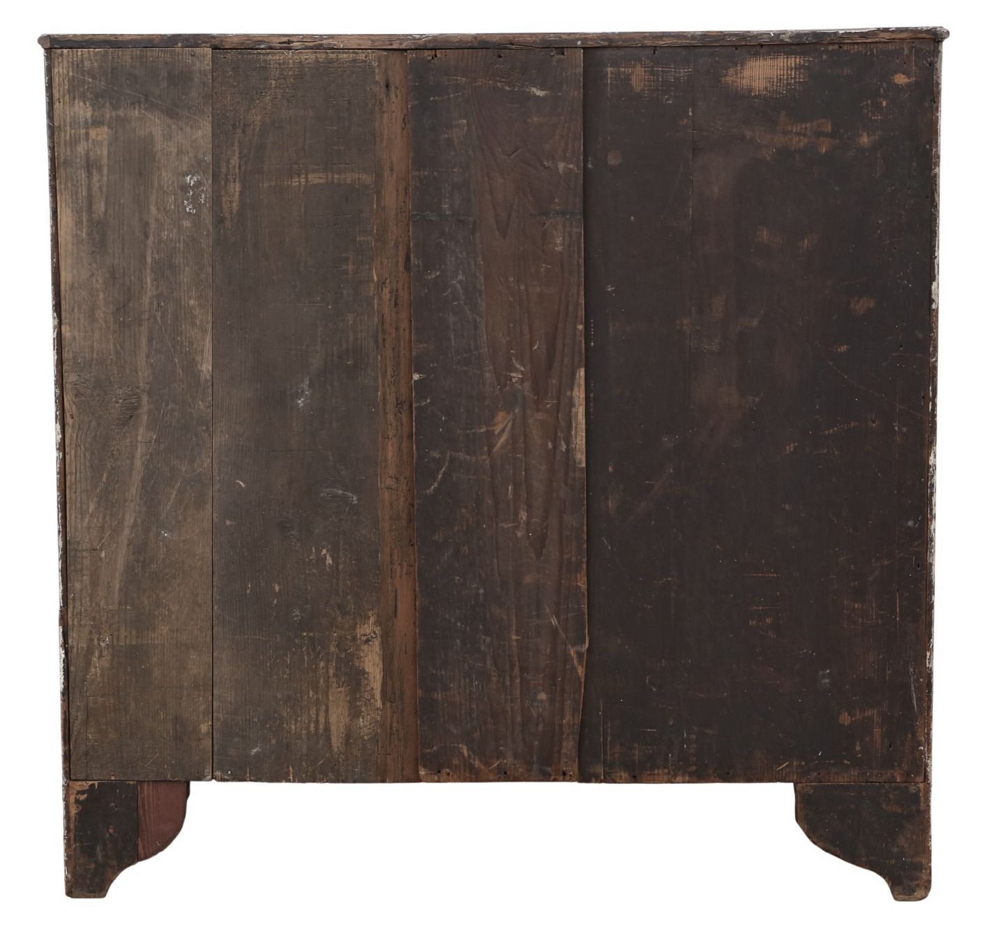 photo furniture Antique 19th Century Bow Front Painted And Decorated Chest Of Drawers/ Commode  High Quality