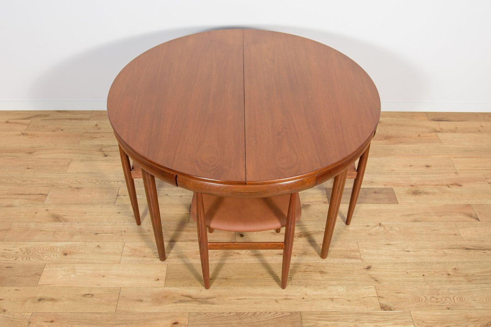 Mid Century Modern Teak Dining Table And Chairs By Hans Olsen For Frem Røjle, Denmark, 1960s, Set Of 5 photo Furniture