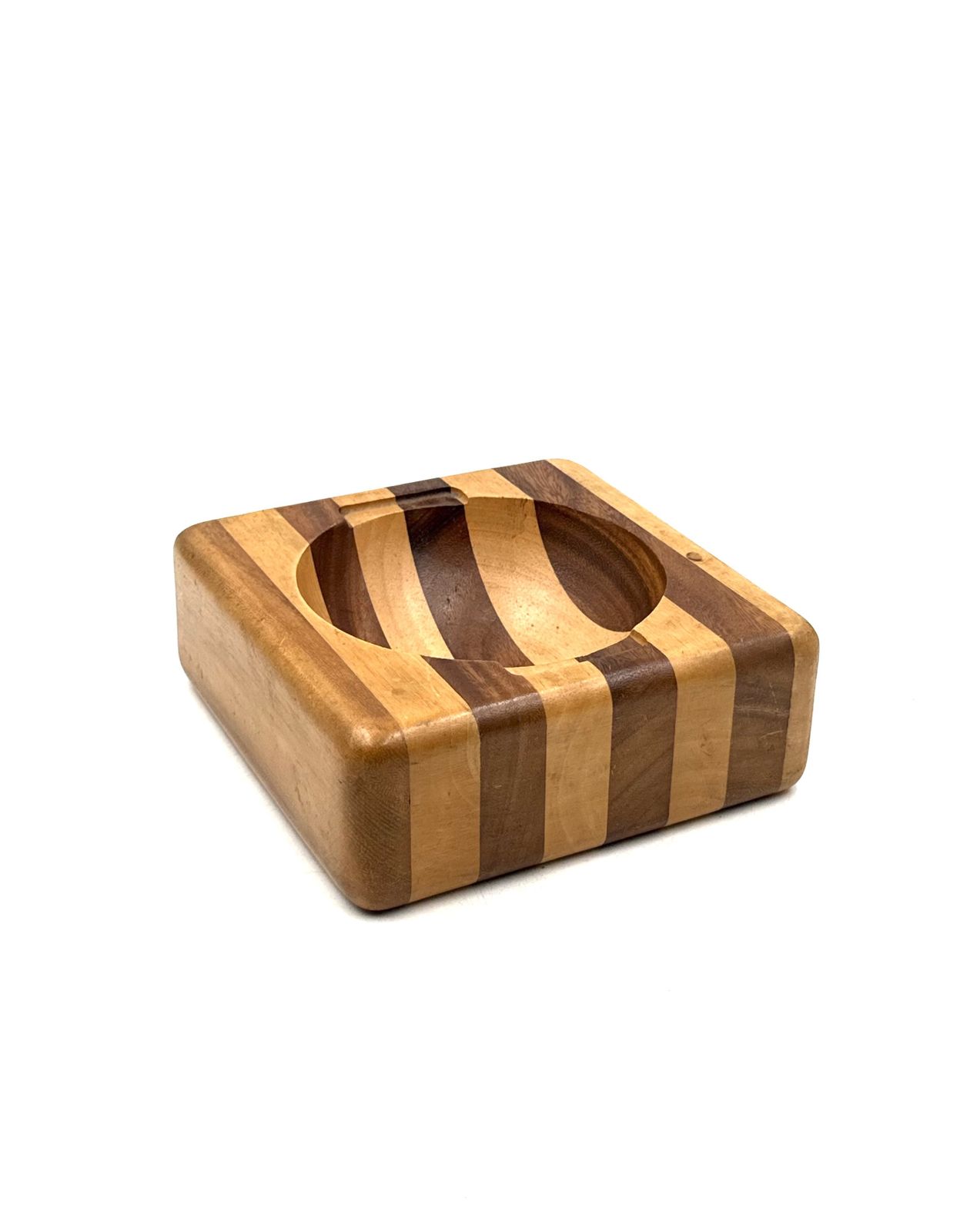 photo furniture Mid Century Wood Vide Poche Bowl, Italy Ca. 1970