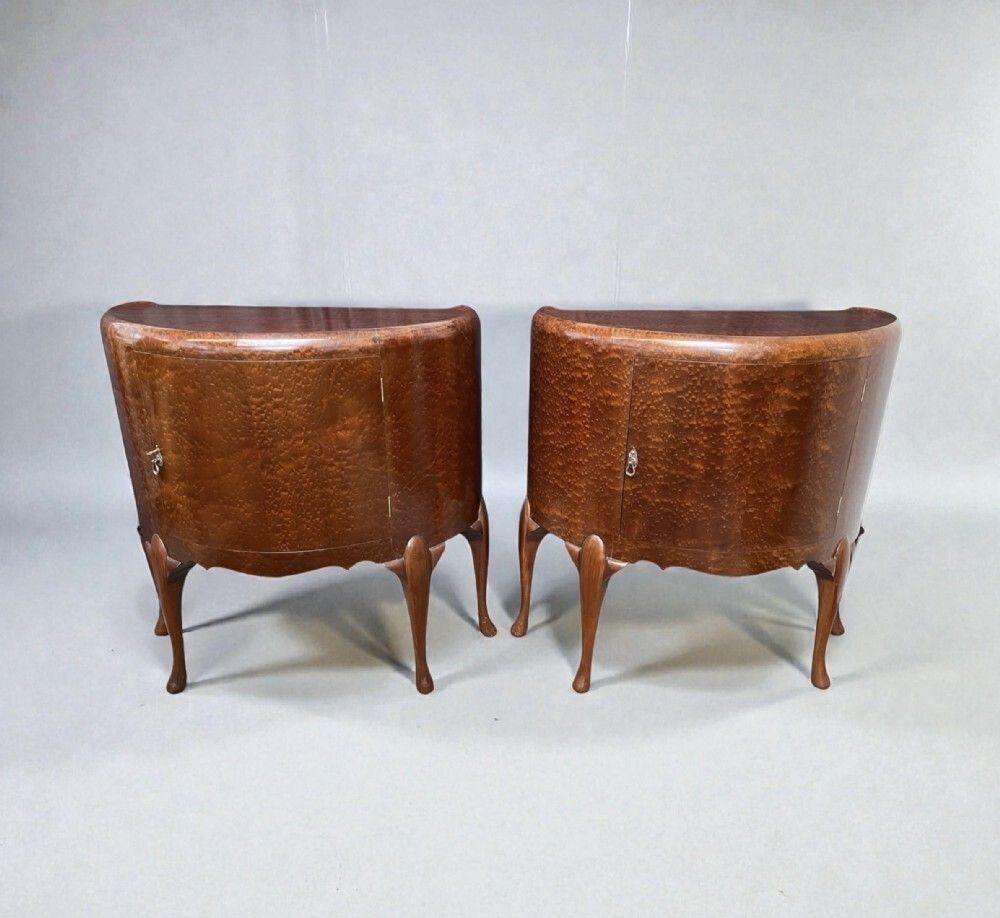 photo for sale Art Deco Pair Of Side Cabinets By Maurice Adams