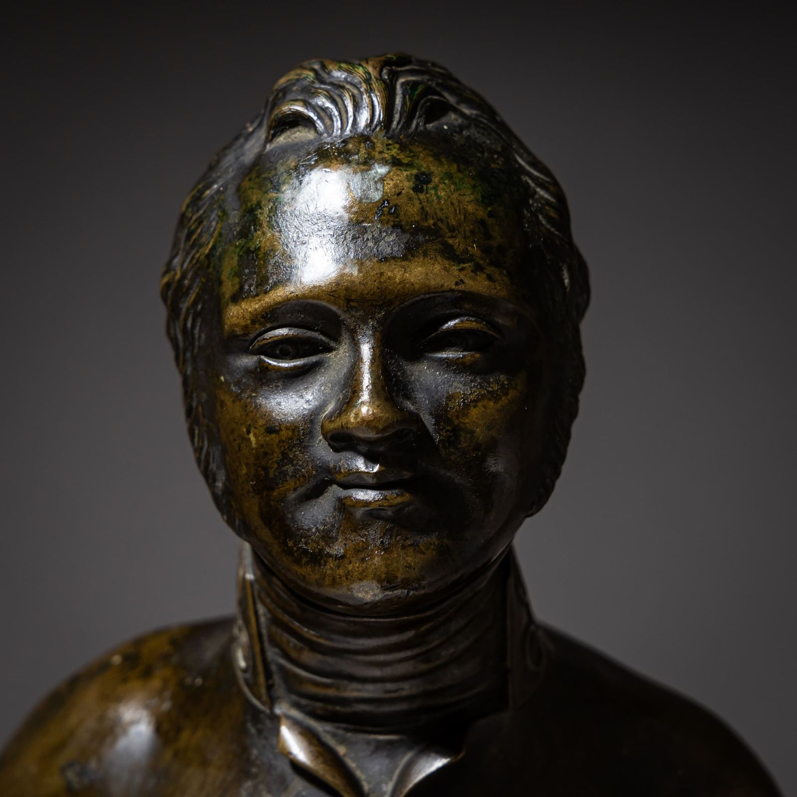 photo furniture Standing Figure Of Emperor Alexander I Of Russia (1777–1825), Bronze, Russia, 1st Quarter 19th Century