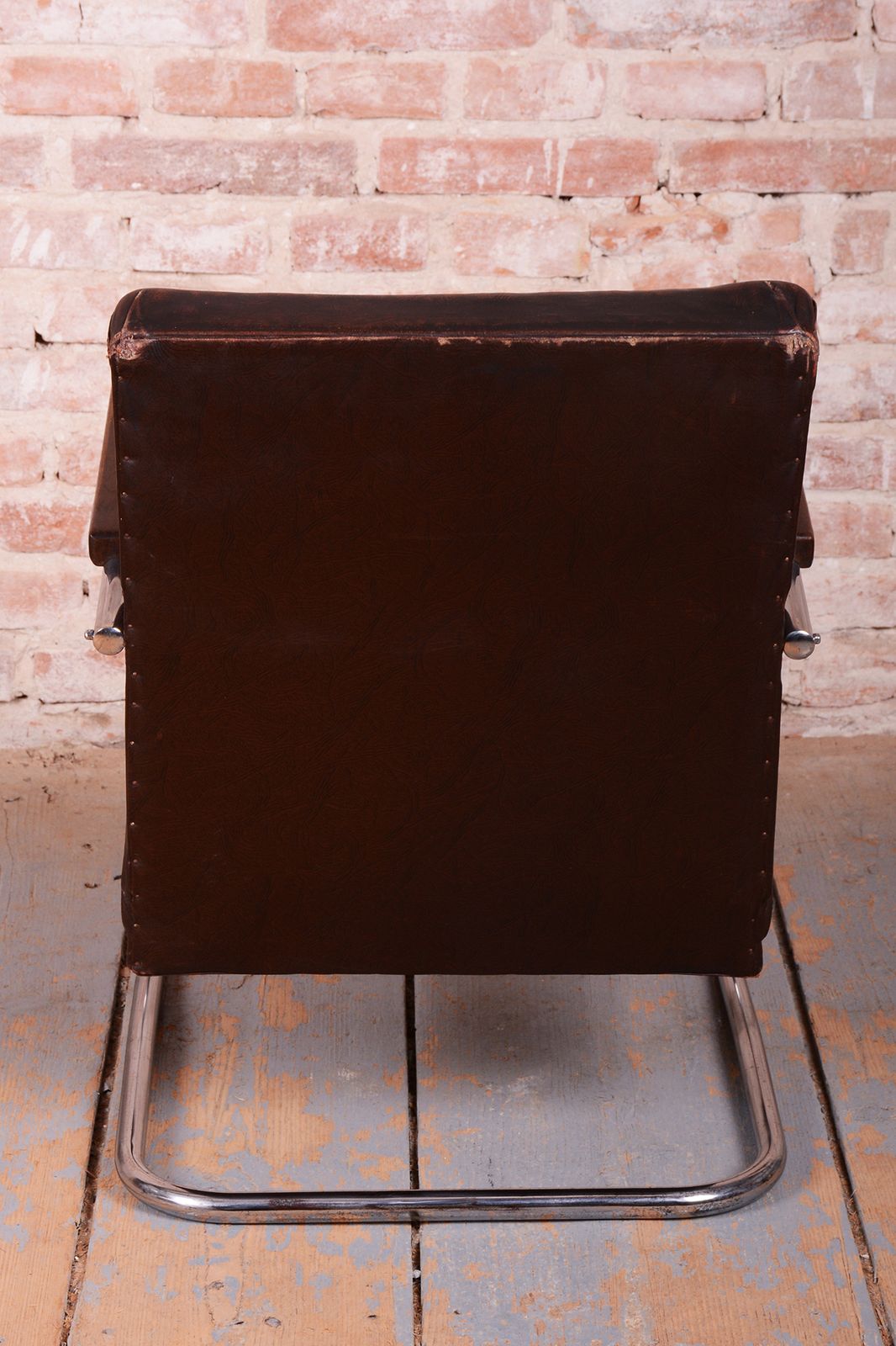 photo vinterior Pair Of Restored Bauhaus Armchairs, By A. Lorenz For Mücke Melder, Czech, 1930s