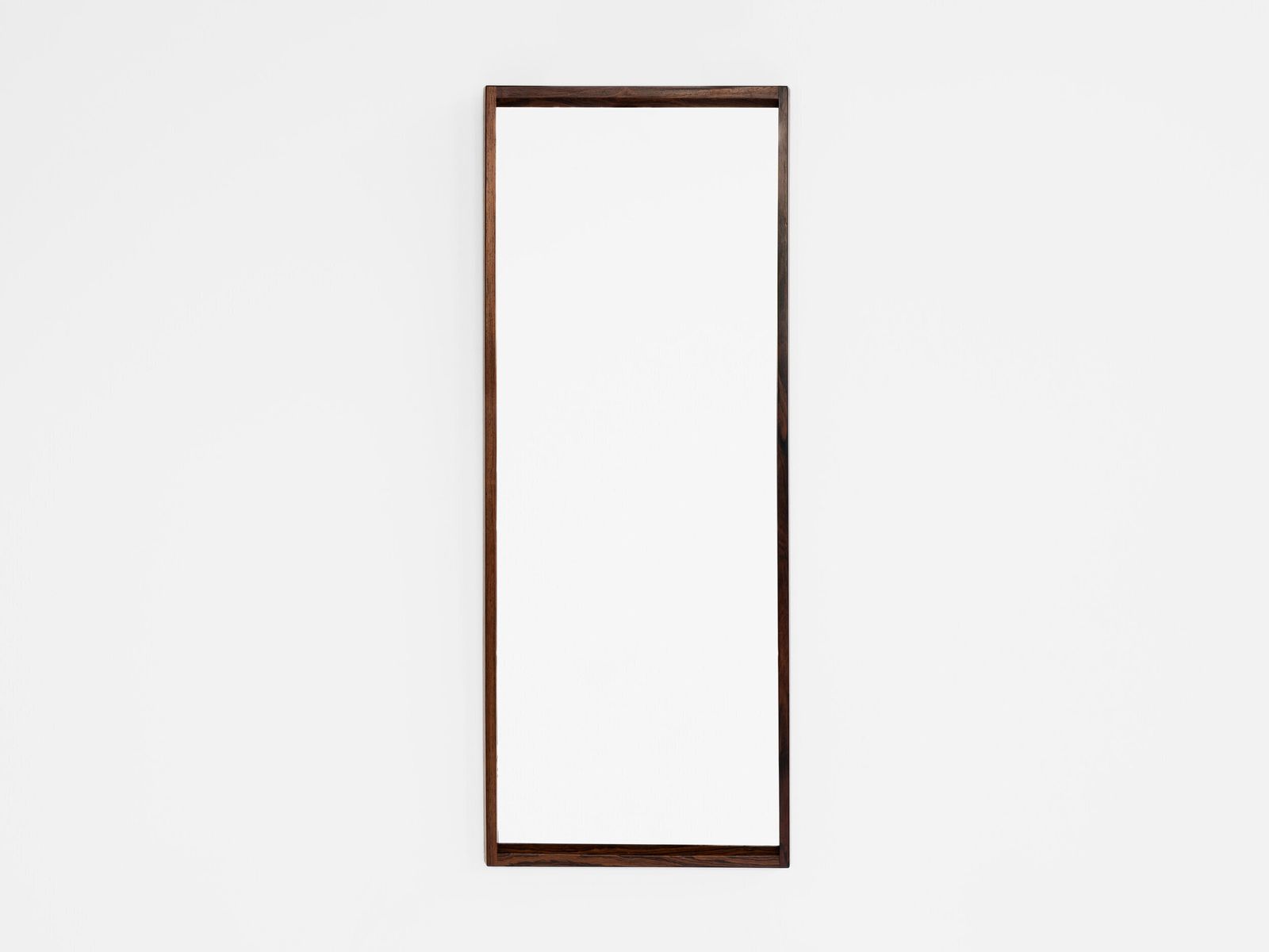 Midcentury Danish Mirror In Rosewood By Kai Kristiansen For Aksel Kjersgaard 1960s