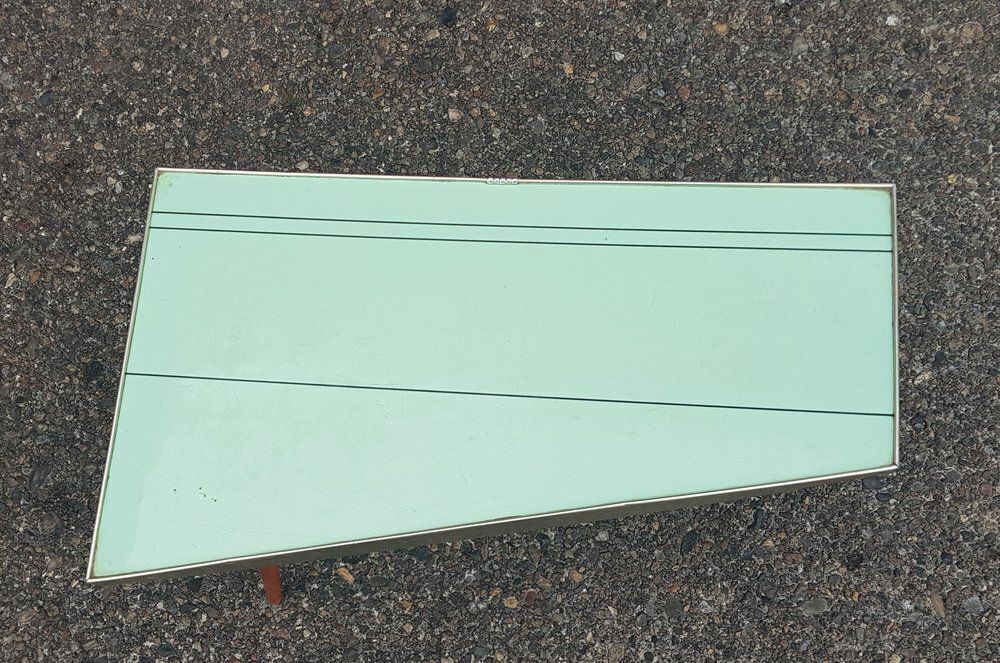 Vintage Wood Flower Stand, 1950s photo furniture