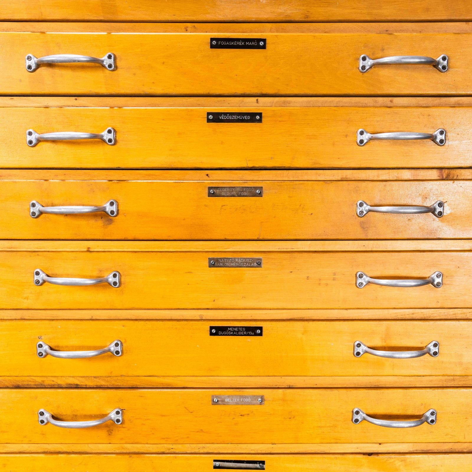 1950’s Tall Multidrawer Engineers Cabinet – Fifteen Drawer photo 946.0
