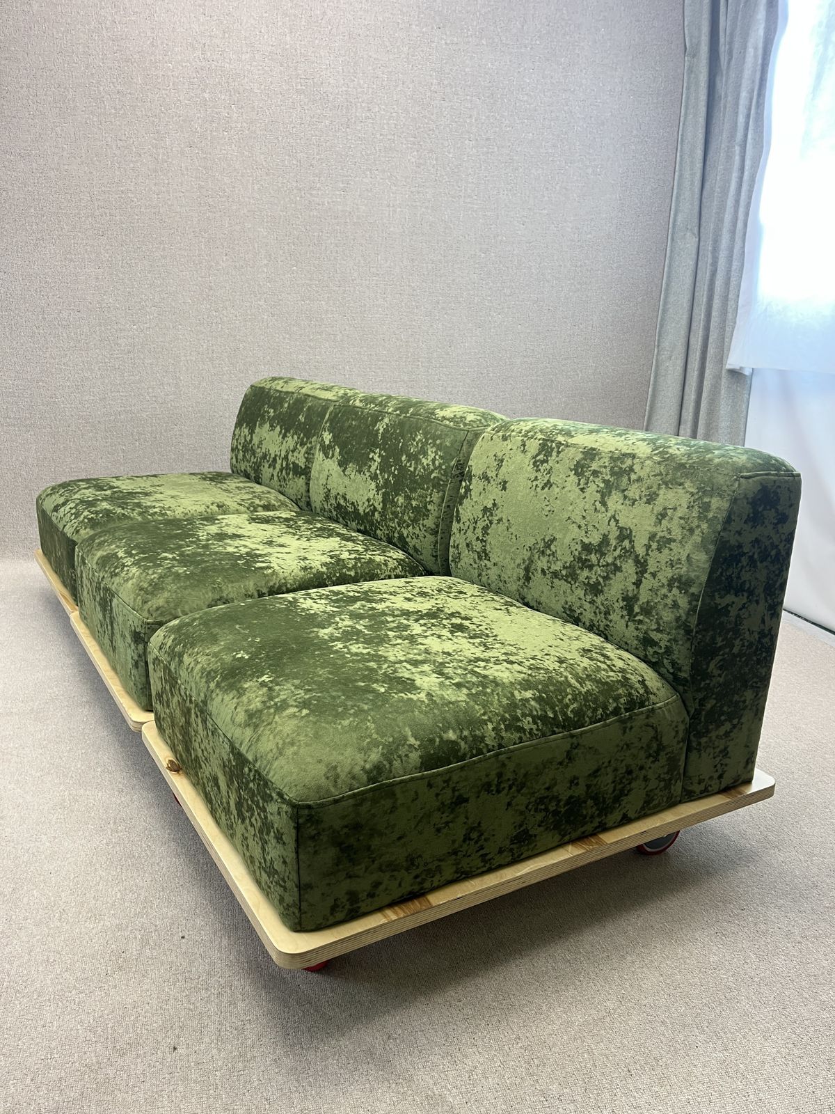 photo vinterior Unique Allermuir Mayze Mobile Three Seater Modular Sofa Chairs