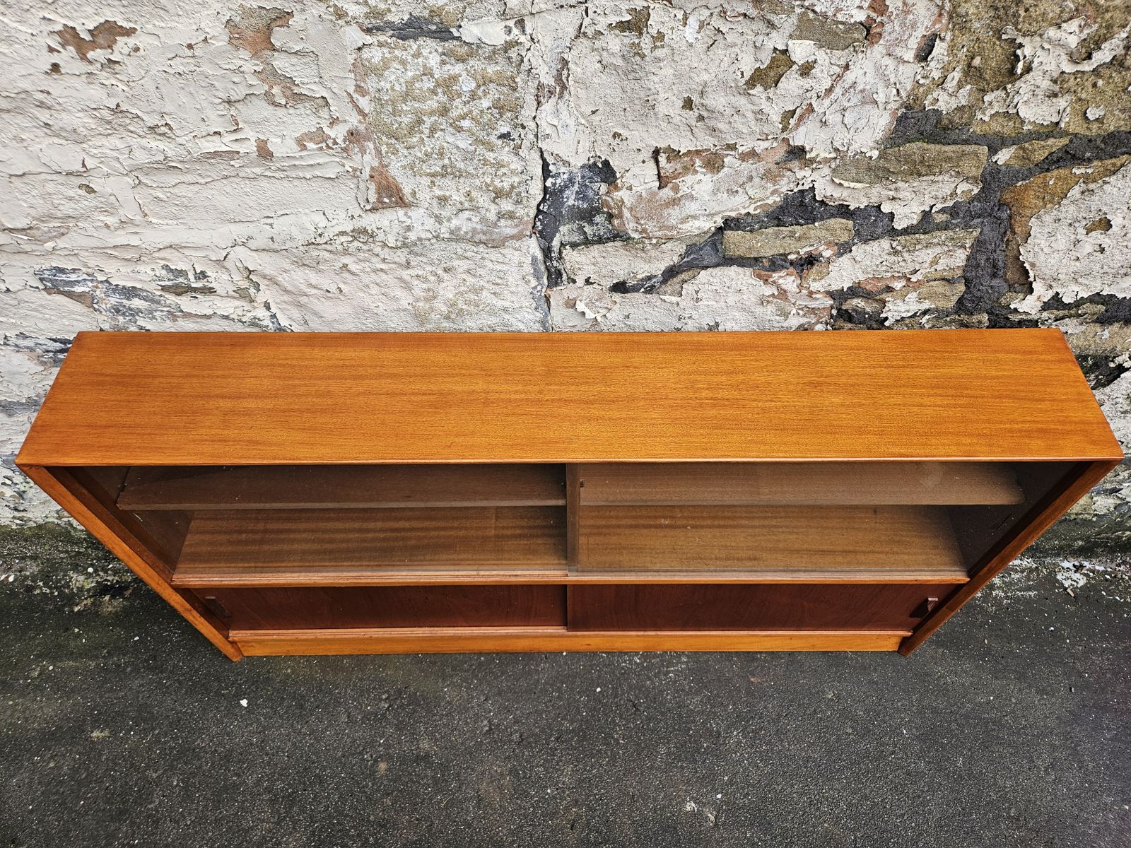 Display Cabinet By Herbert Gibbs Bookcase Shelving Mid Century Teak Furniture photo Furniture