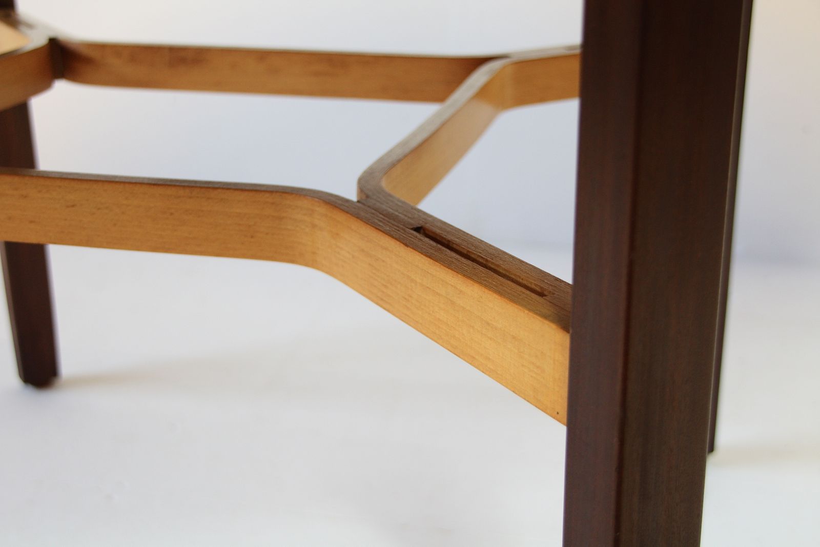 Furniture Knoll Associates Low Dining Table By Lewis Butler 1955 1968 Mid Century Modern    Teak photo