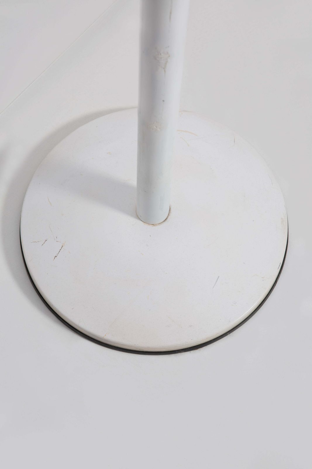 Mid Century Vintage White And Gold Metal Hanger Stand, Italy, 1960s photo buy