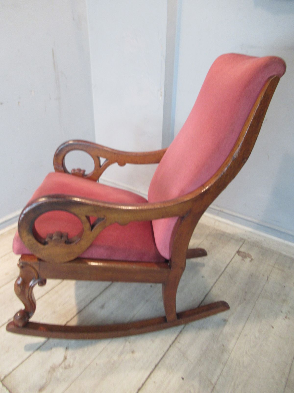 Victorian Mahogany  1880s  Rocking Chair photo furniture