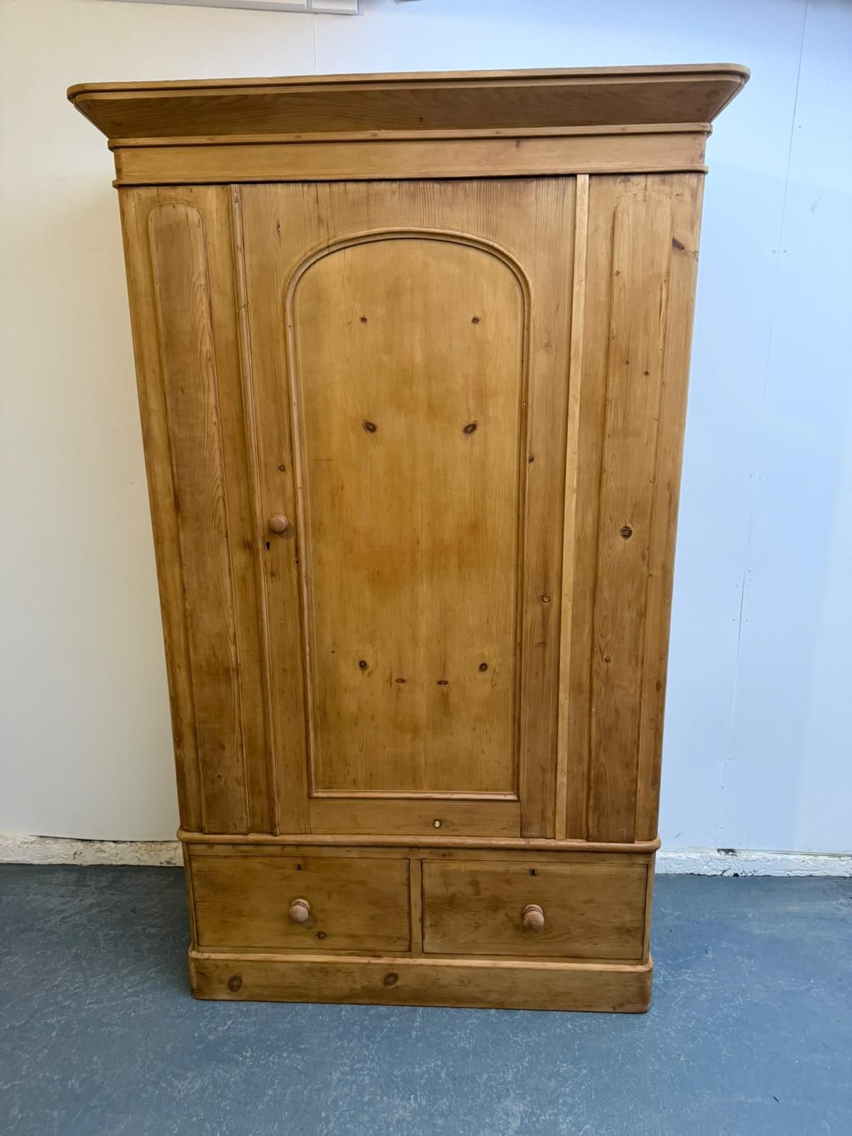 A Super Victorian Pine Classic English 4 Piece Wardrobe photo furniture