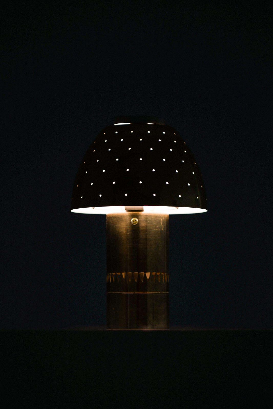 Pair Of Table Lamps In Brass By Hans Agne Jakobsson, 1964 photo Lighting