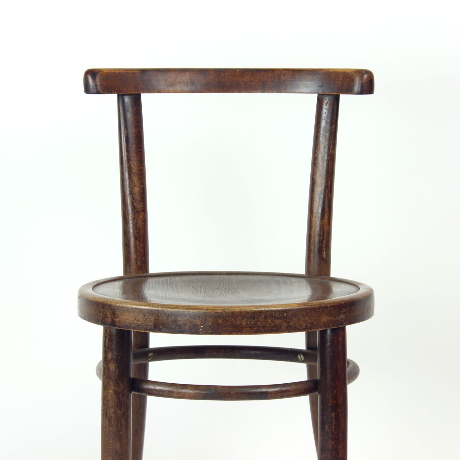 1950s Round Bentwood Child Chair By Tatra photo furniture
