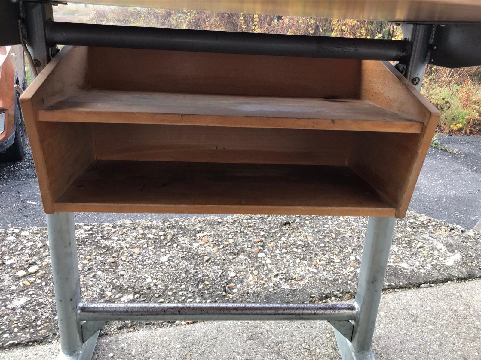 Swiss School Bench From Embru, 1960s photo vinterior