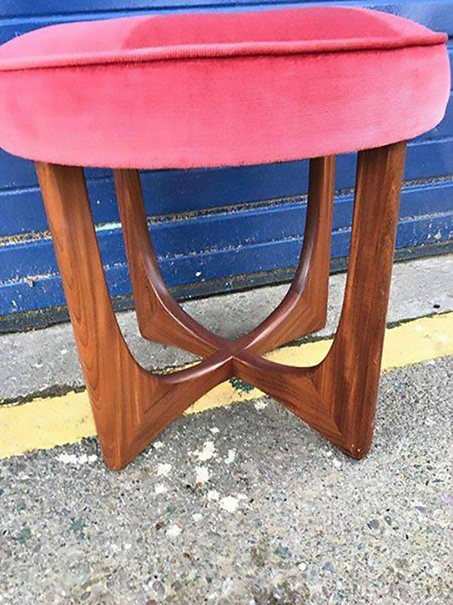 Mid Century Danish Teak Ottoman By Kofod Larsen For G Plan, 1960s photo for sale
