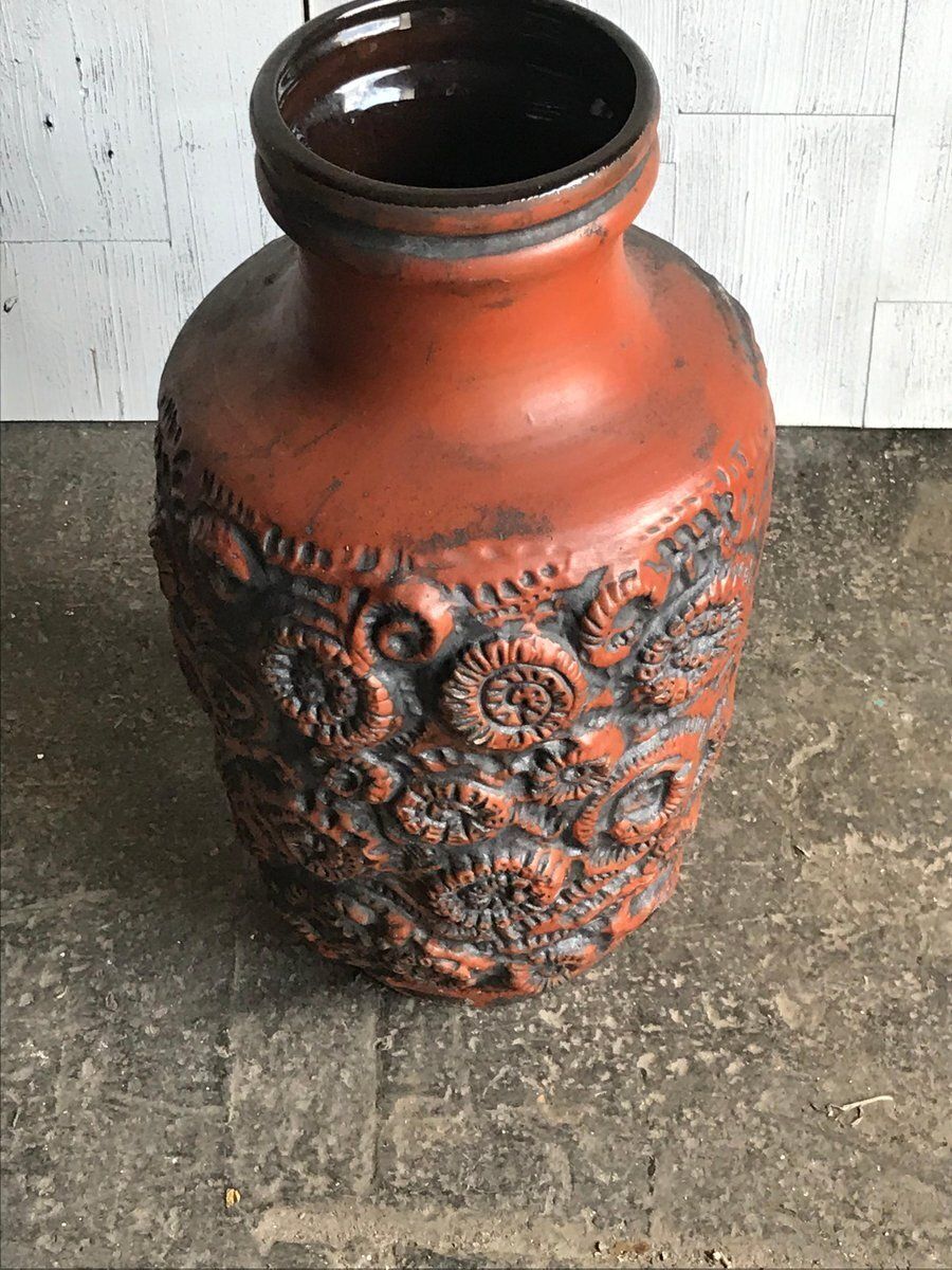 Large German Art Pottery Vase From Carstens Tonnieshof, 1960s photo furniture