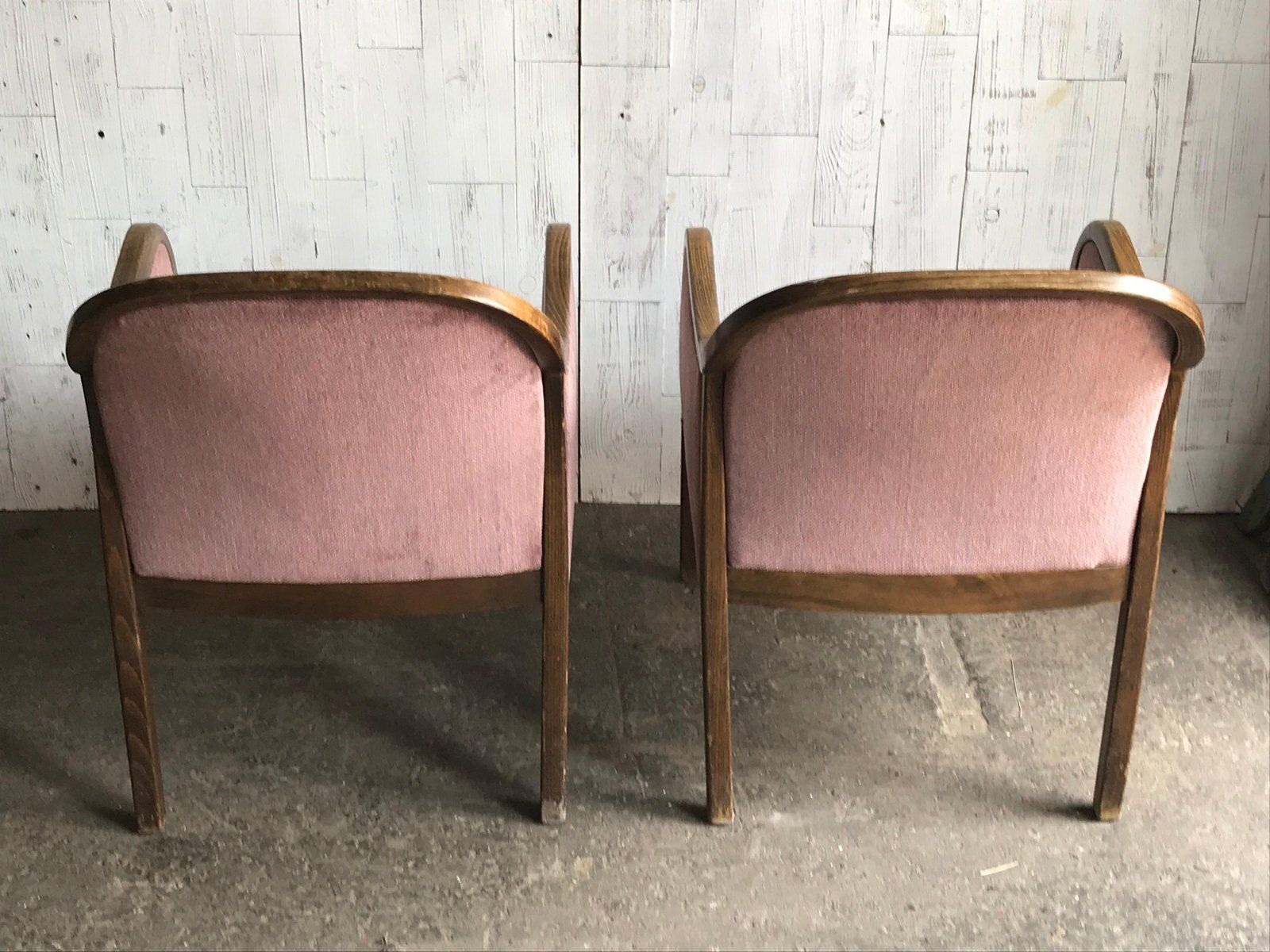 Set Of Art Deco Style Armchairs, 1950s photo buy