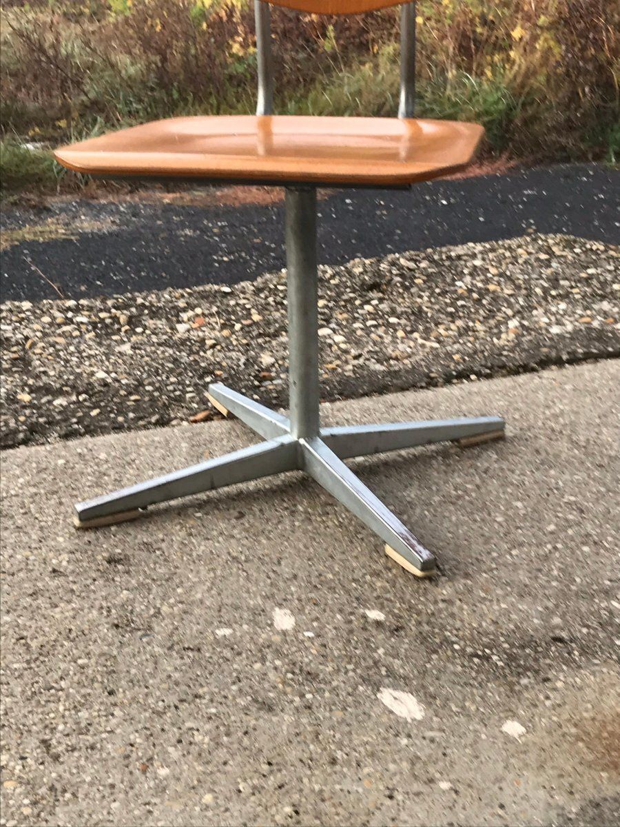 Swiss School Chairs From Embru, 1960s, Set Of 3 photo vinterior