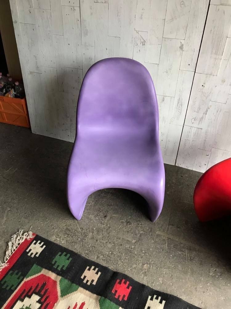 Set Of Mid Century Panton Chairs By Verner Panton For Vitra photo vinterior