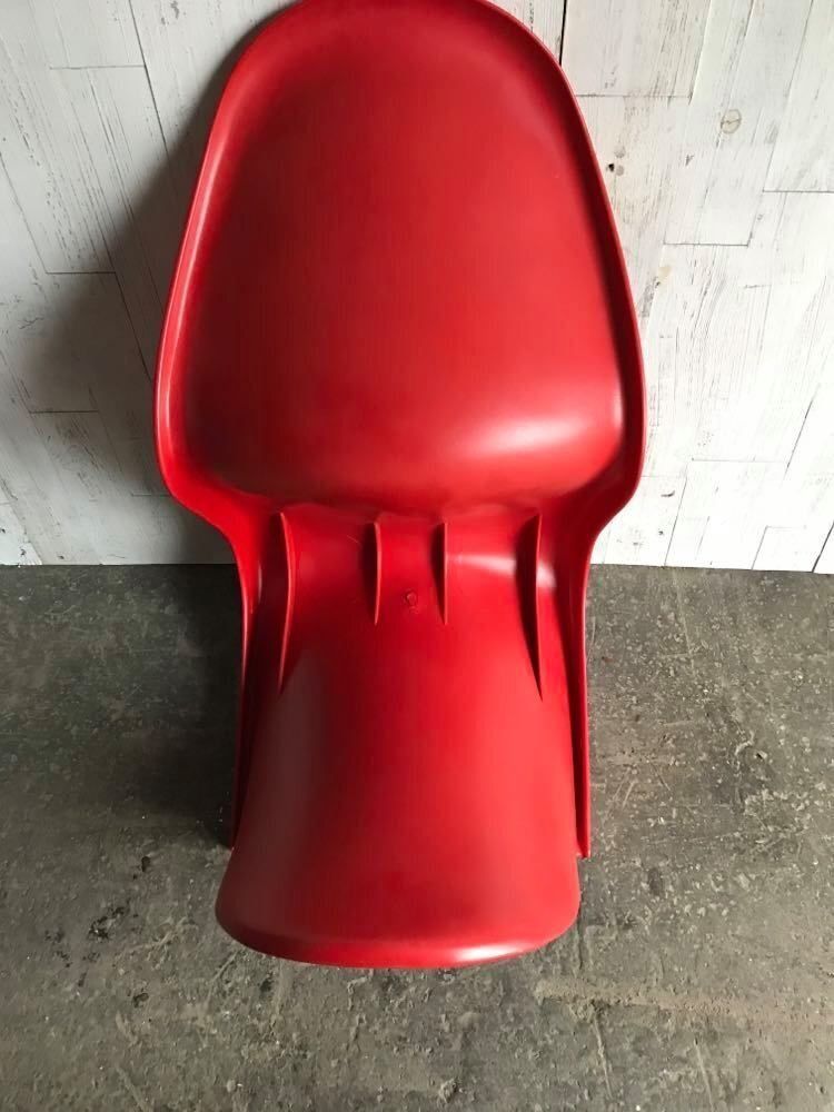 photo for sale Set Of Mid Century Panton Chairs By Verner Panton For Vitra