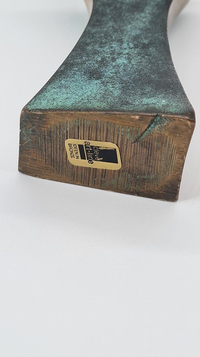 photo for sale Ideen Bronze Figurine From Cleve Art Line, 1980s, Bronze
