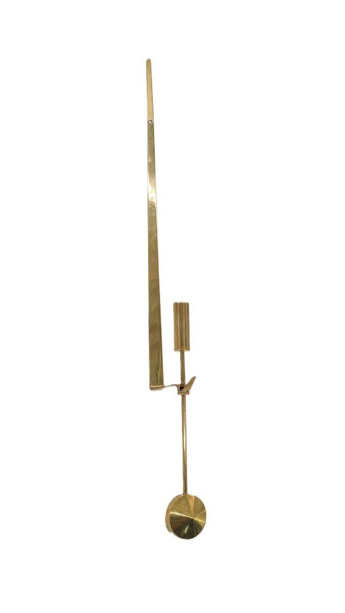 Skulutna Wall Sconce In Brass By Pierre Forssell, 1960s