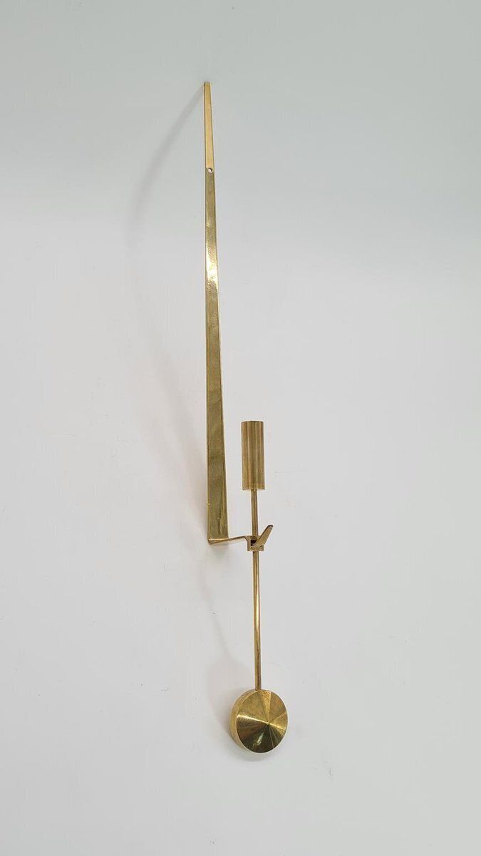 Skulutna Wall Sconce In Brass By Pierre Forssell, 1960s photo furniture