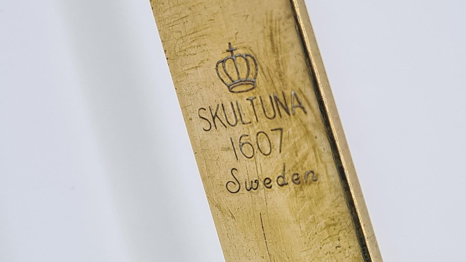 280.0 Skulutna Wall Sconce In Brass By Pierre Forssell, 1960s photo