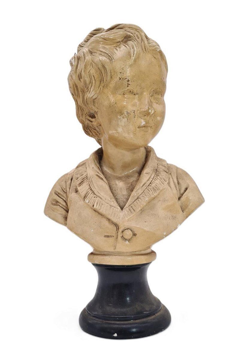 Bust Of Boy In Plaster, 1890s