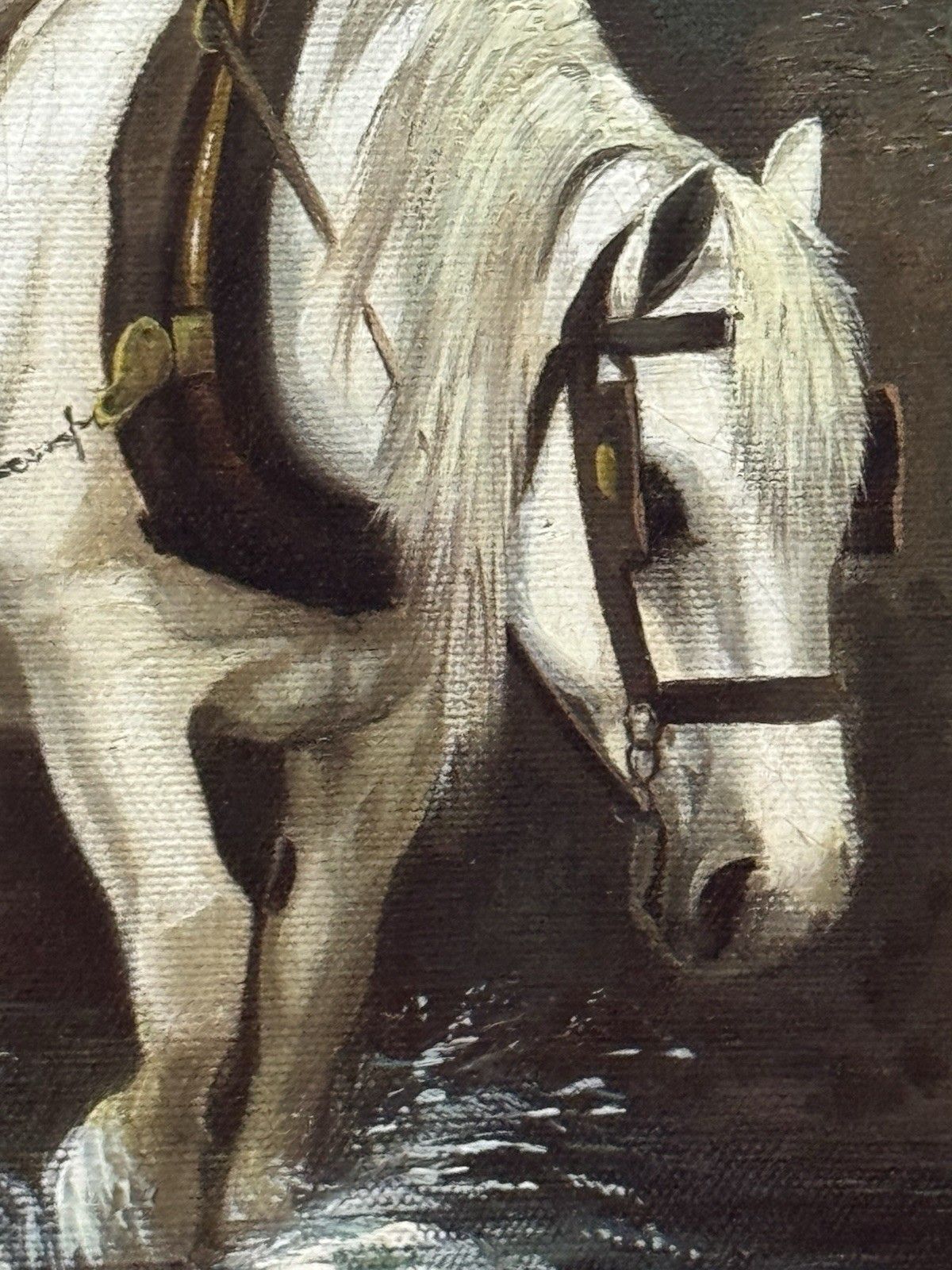 photo furniture British School Oil Painting After Frederick Morgan (1847 1927) Titled ‘Steady’