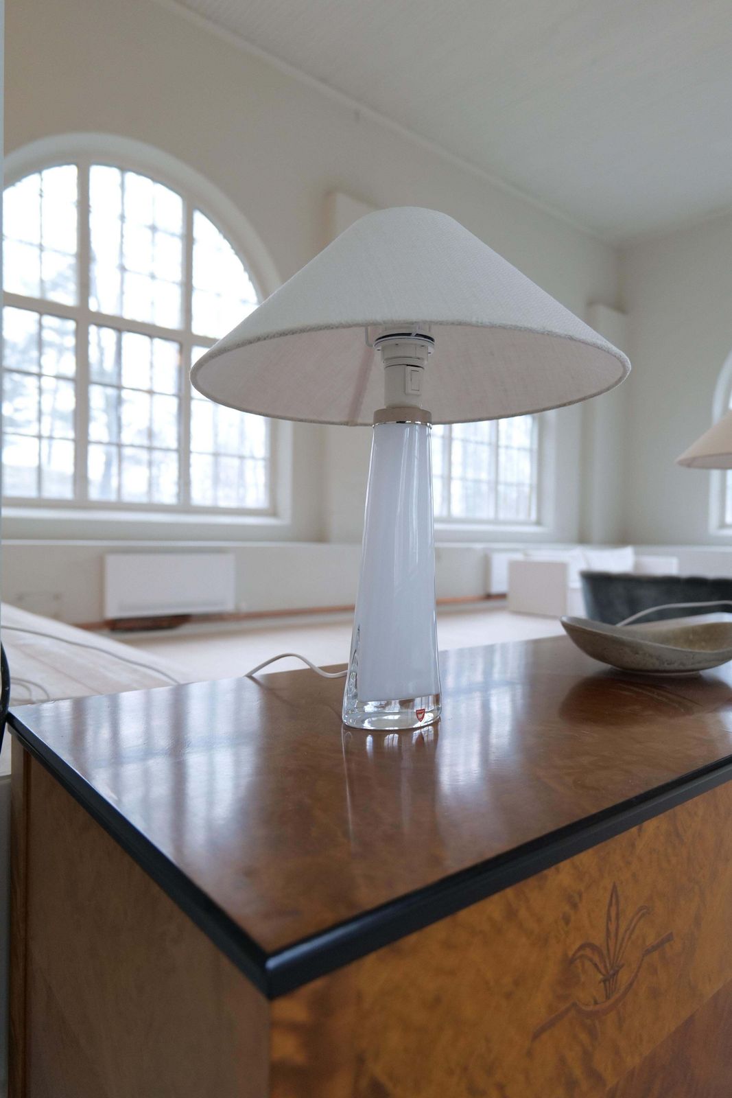 Midcentury Table Lamps By Carl Fagerlund For Orrefors Sweden Rd, 1566 photo vinterior