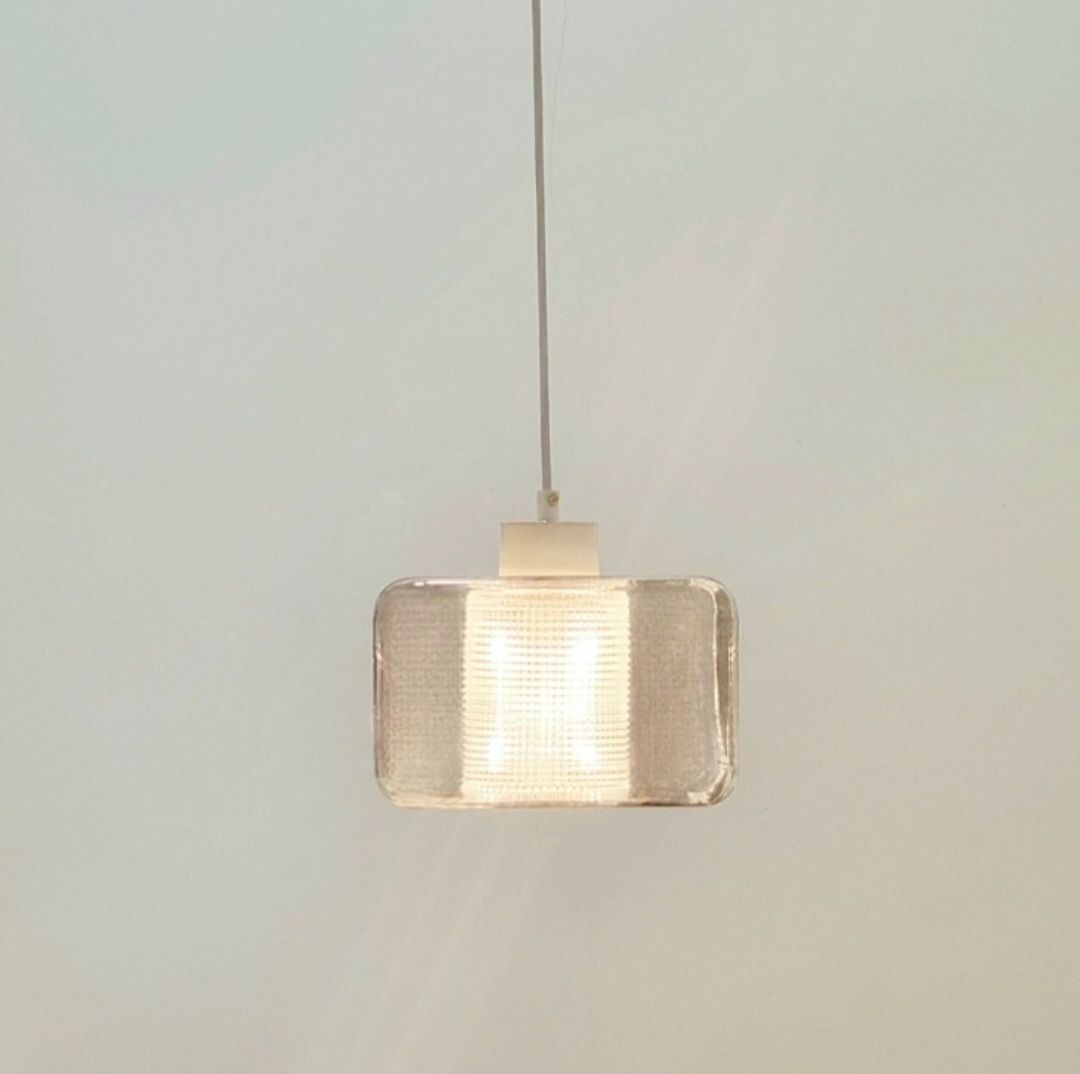 Mid Century Modern Scandinavian Glass Ceiling Light By Carl Fagerlund For Orrefors, 1960s photo 450.0