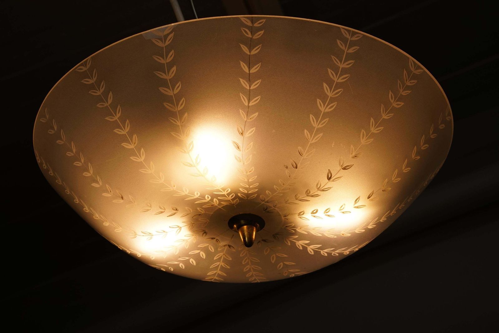 Model 1001 Floral Flush Mount, Lisa Johansson Pape, Orno Oy, 1940/1950s photo furniture
