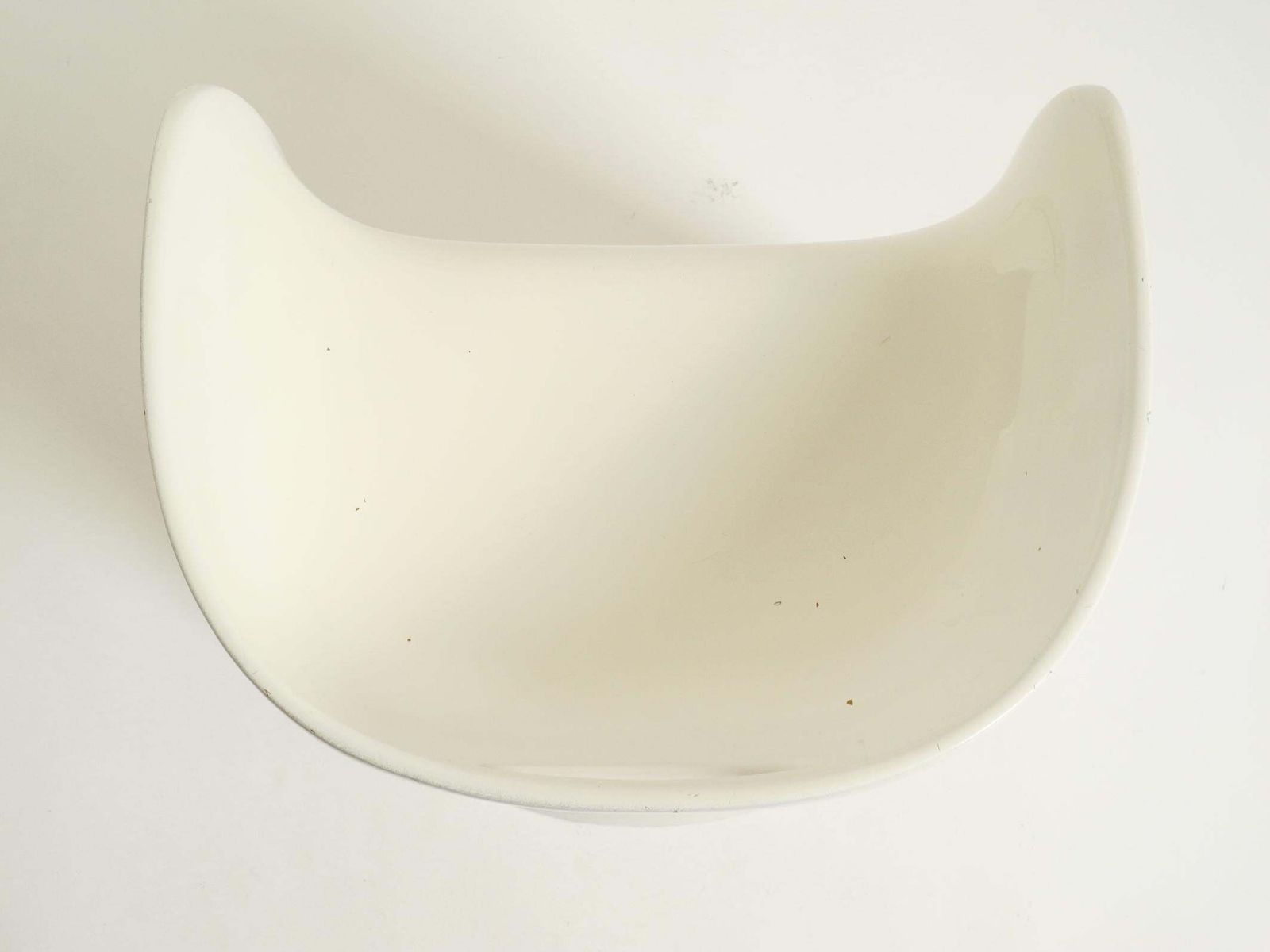 Furniture White Stool By Winfried Staeb From The 1970s For The Form + Life Collection photo
