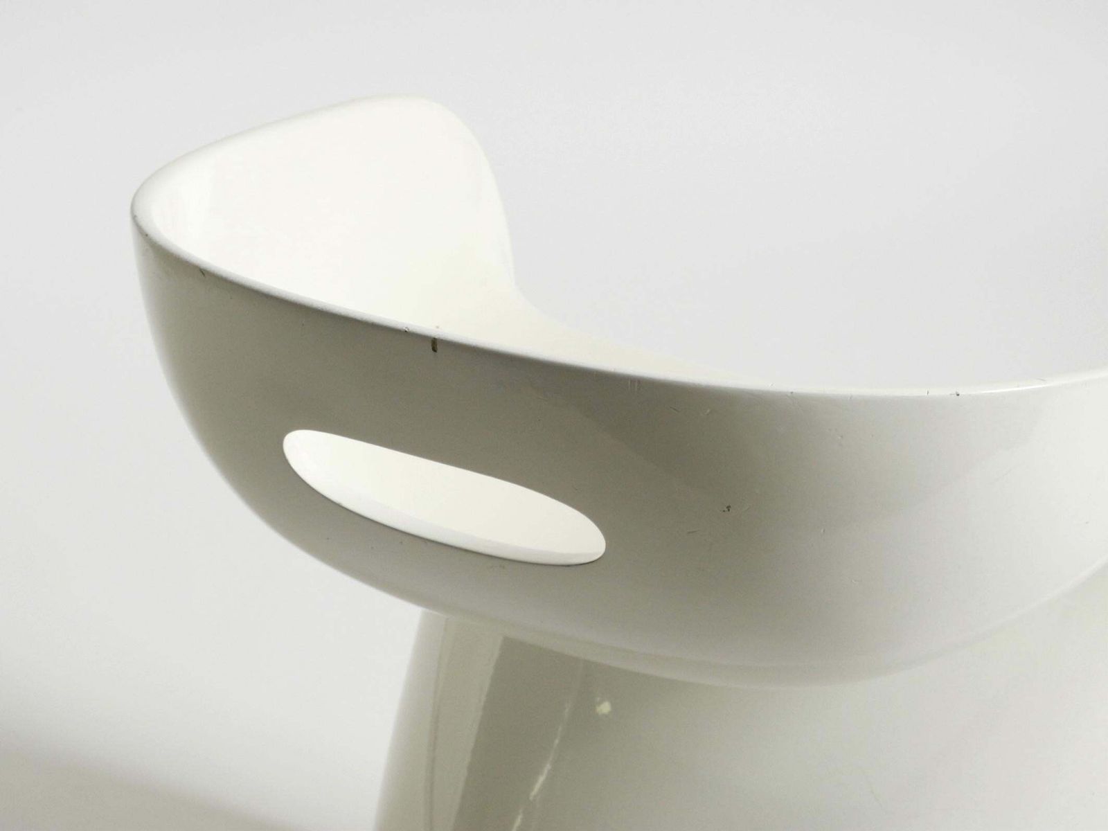 photo vinterior White Stool By Winfried Staeb From The 1970s For The Form + Life Collection