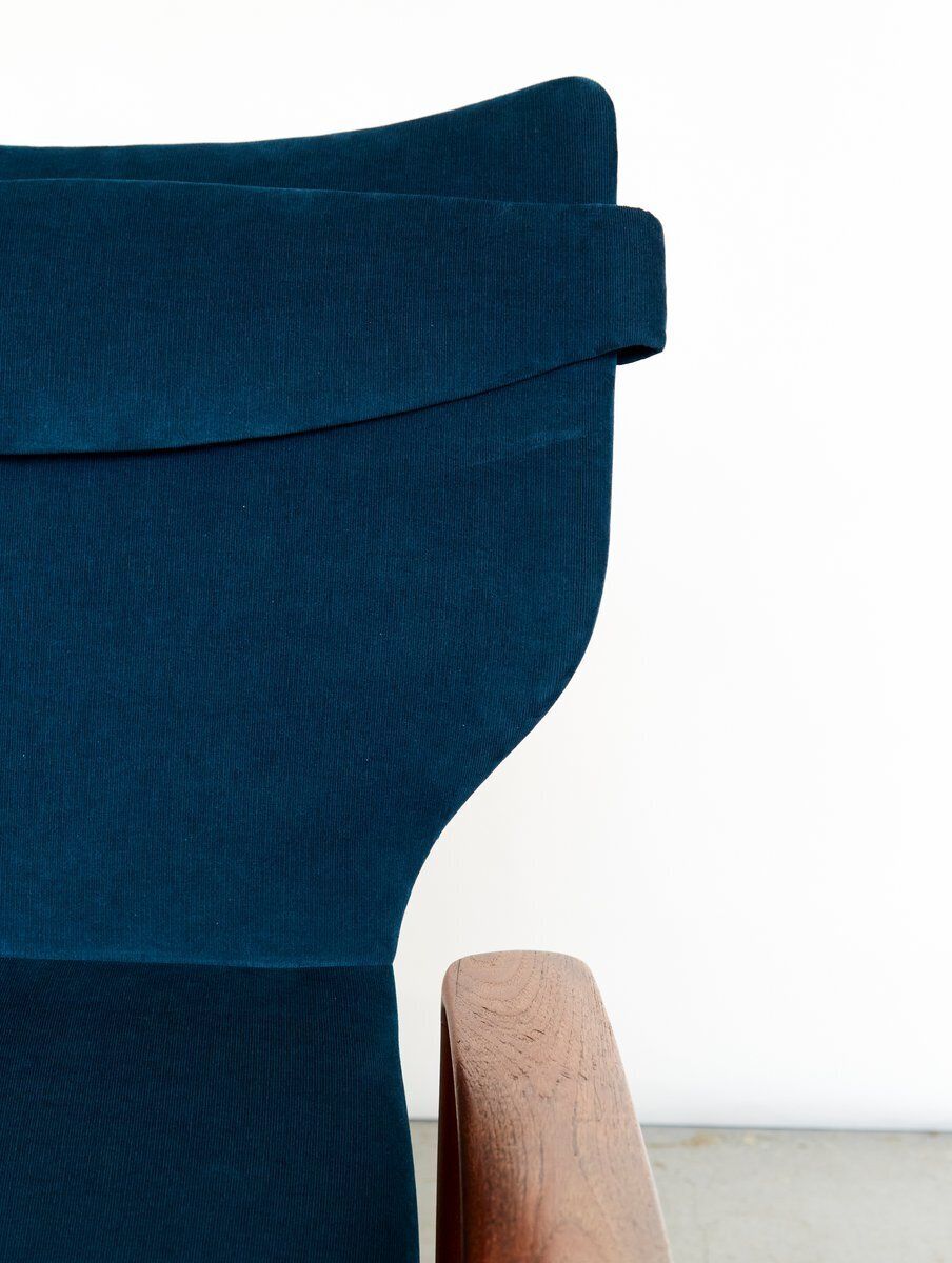 3410.0 Rock Royal Armchair & Footstool By Sven Ivar Dysthe For Arnestad Bruk, 1960s photo