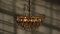 Large Mid Century Brass And Crystal Glass Ceiling Lamp From Palwa photo 2186.0