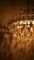 Large Mid Century Brass And Crystal Glass Ceiling Lamp From Palwa photo buy