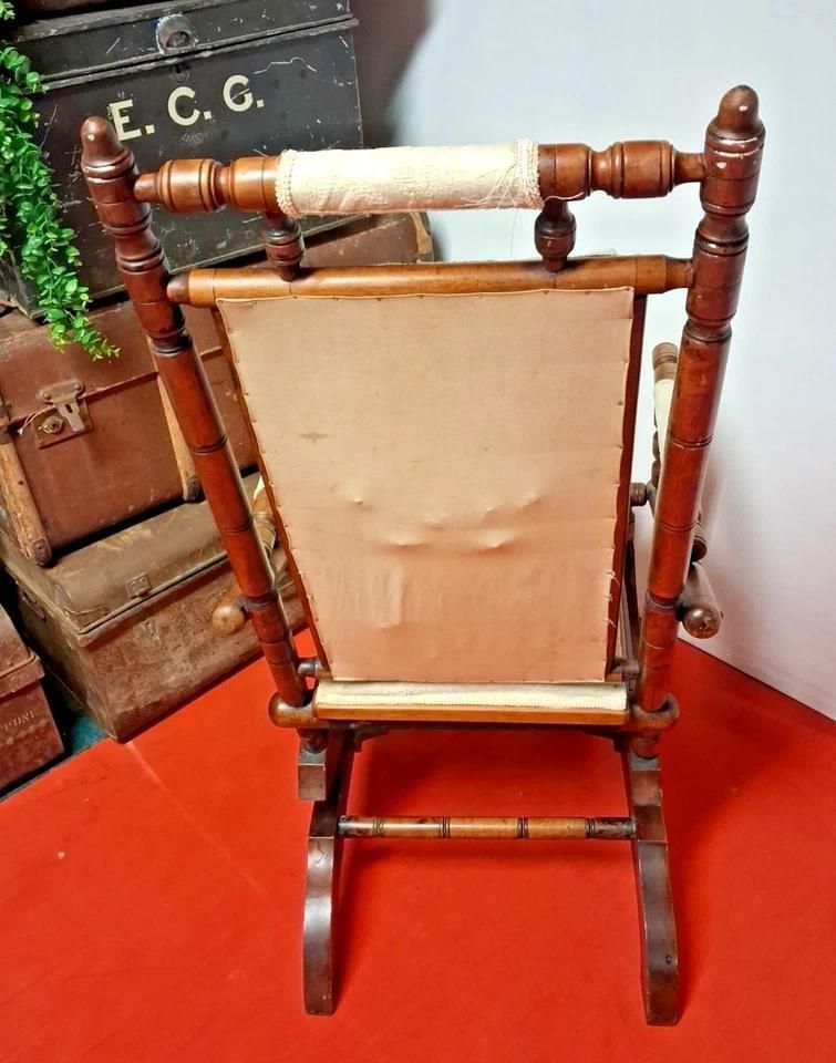 photo for sale Antique  American Rocking Chair