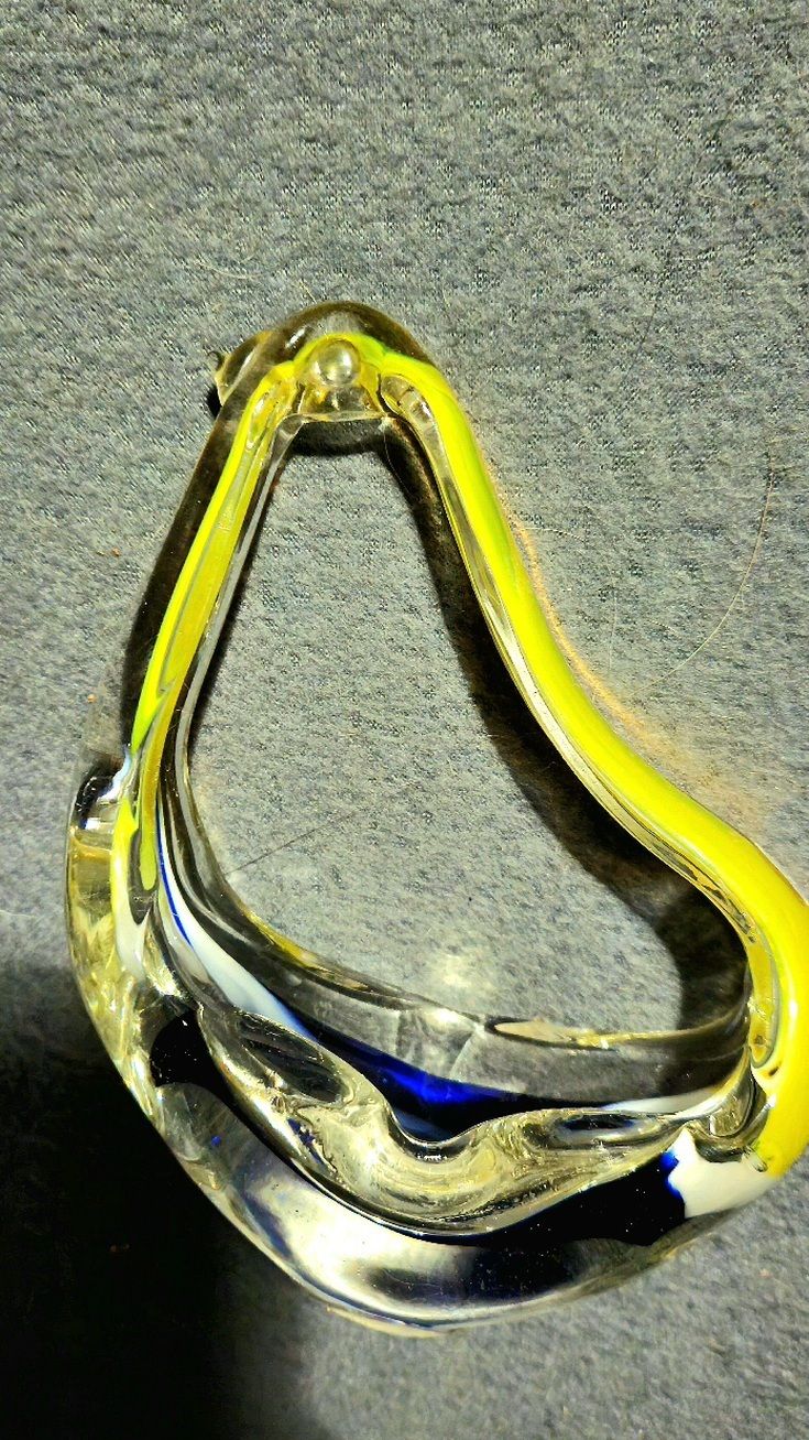 Glass Vintage Ashtray/ Pigeon Josef Hospodka photo furniture
