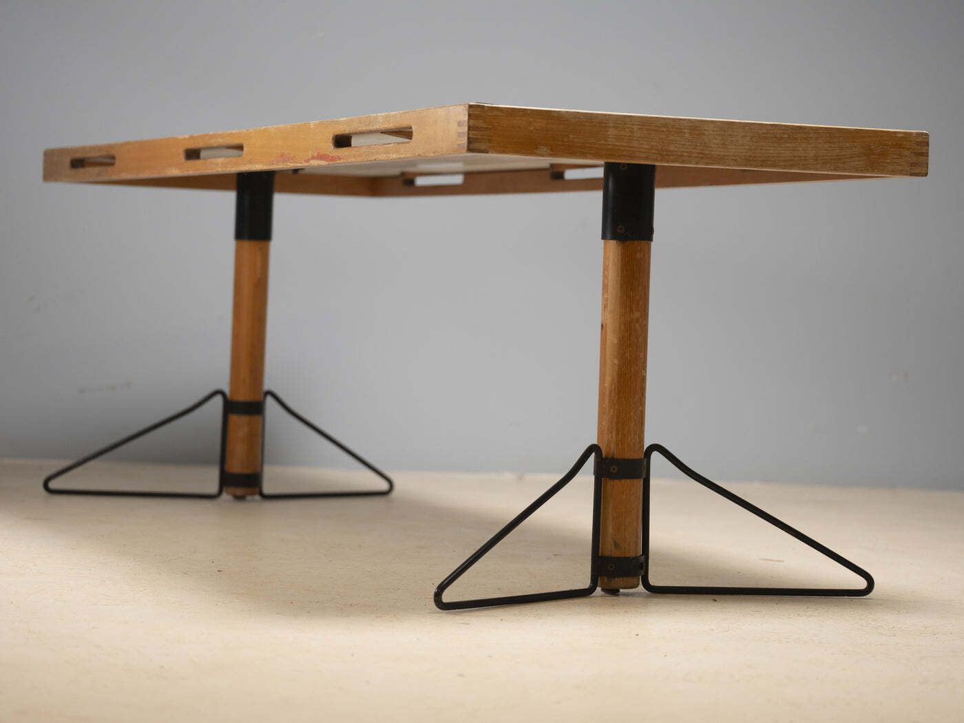Meubels Vergadertafel Met Stoelen, Marc Held, Jaren 1970 photo
