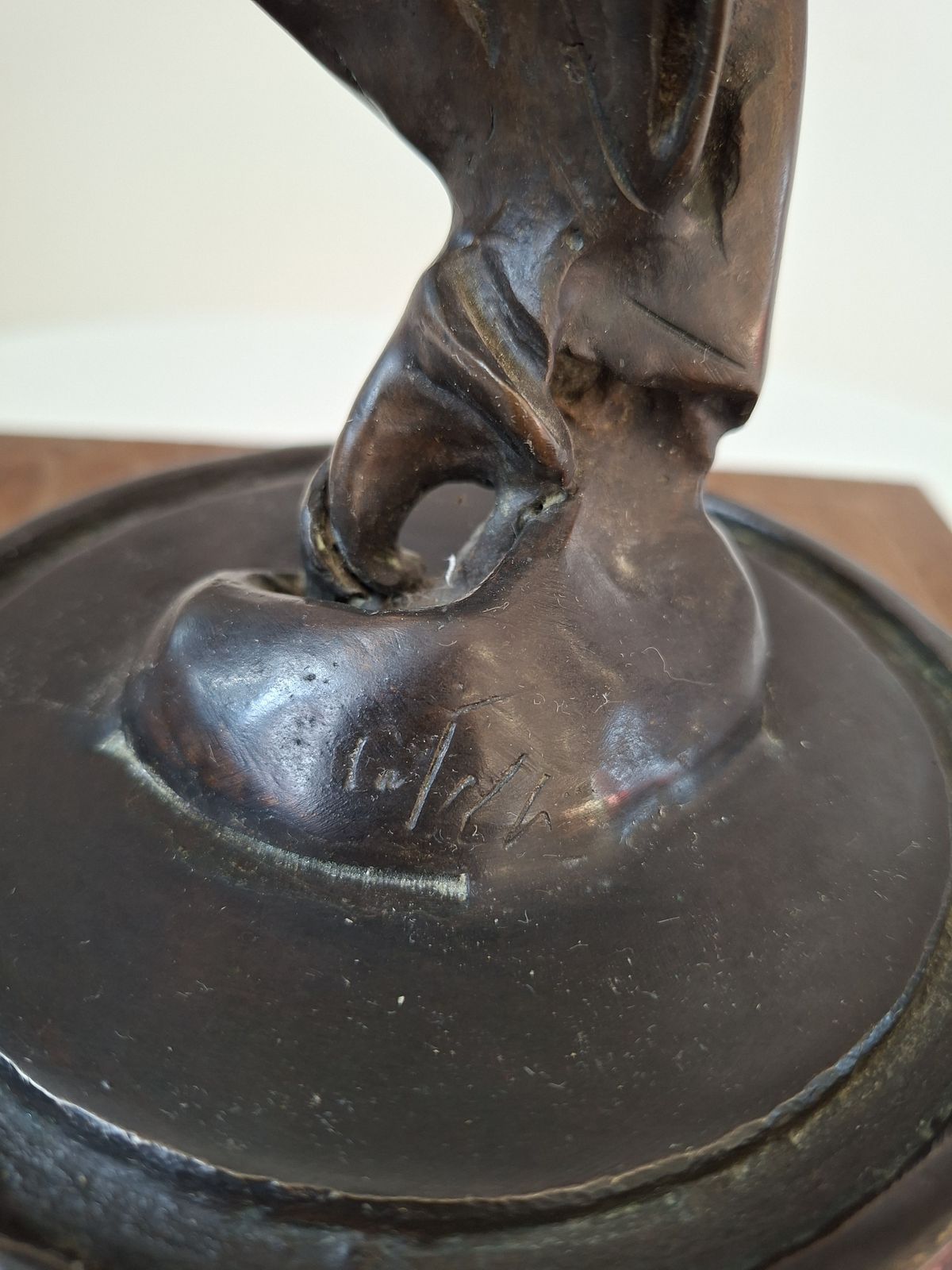 Scultura In Bronzo: "Cavallo In Torsione"   Camillo Catelli photo Art
