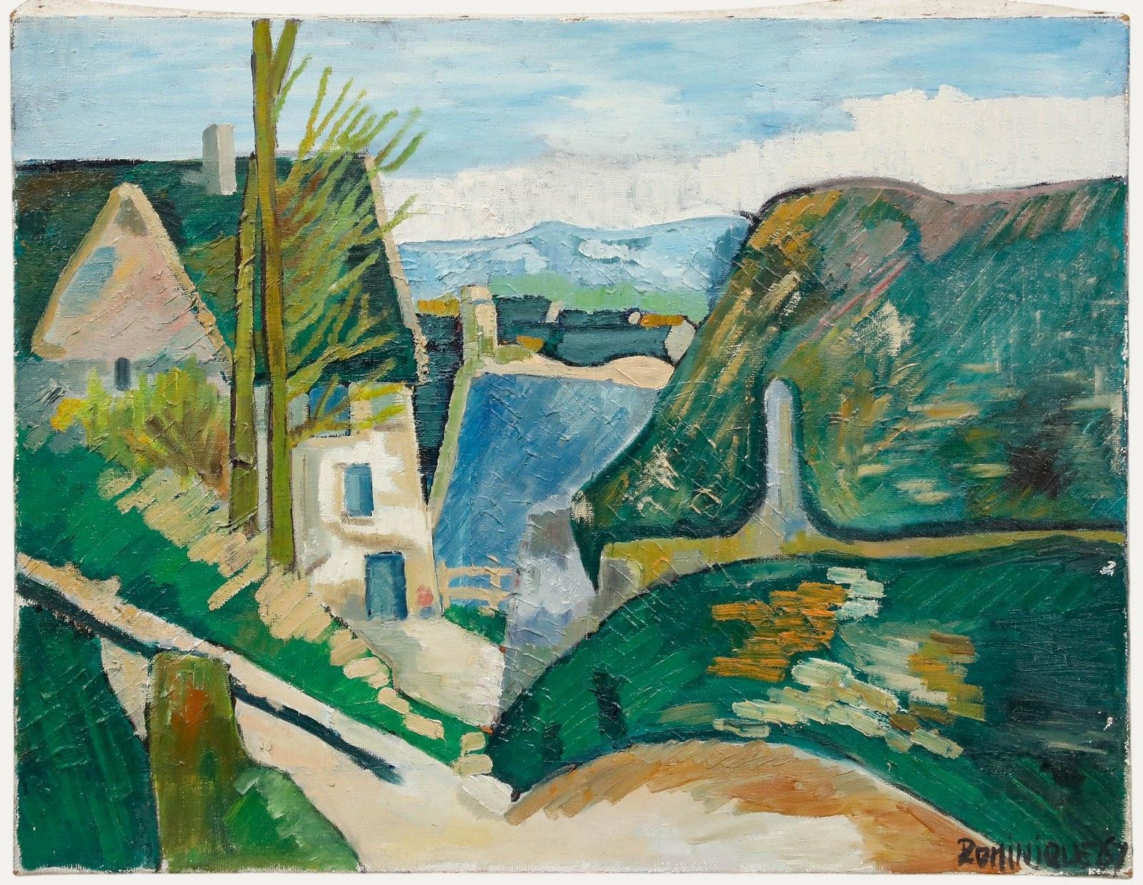 1989 Oil Village In The Country