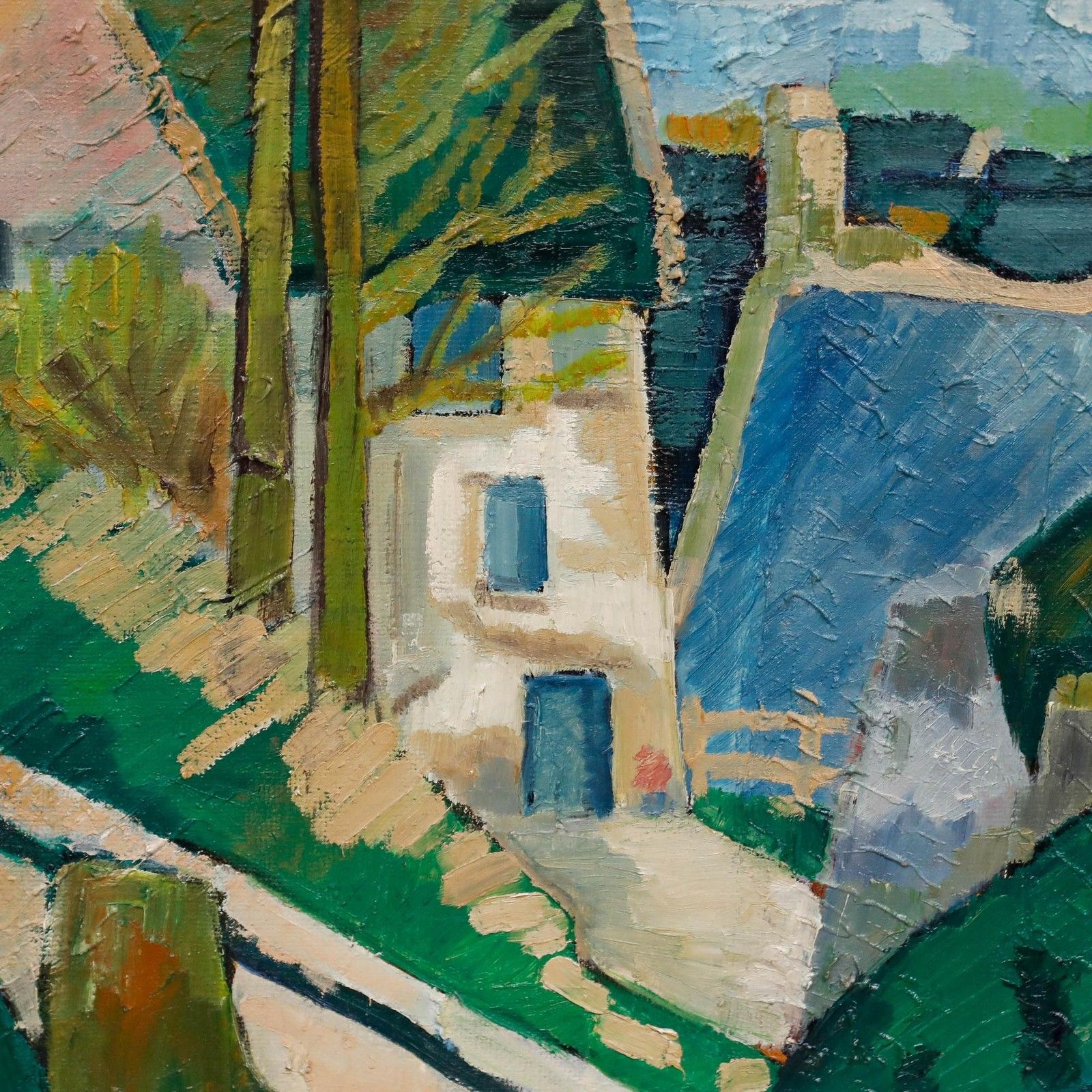 1989 Oil Village In The Country photo Art