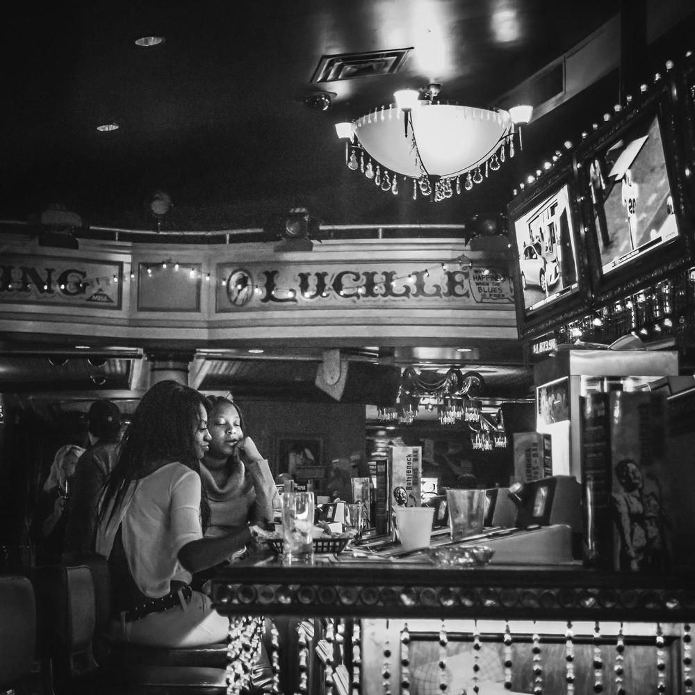 Morgan Silk Lucky Lucille, Vicksburg, Mississippi   Black And White Nightlife Photography 2014
