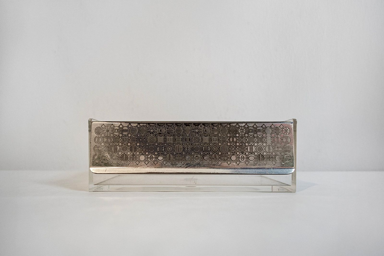 Vintage Duitse Doos Met Verzilverd Deksel Van Wmf, 1950 photo for sale